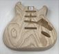 Preview: Body American Swamp Ash, 3-pcs., Strat, Unique Piece # 010